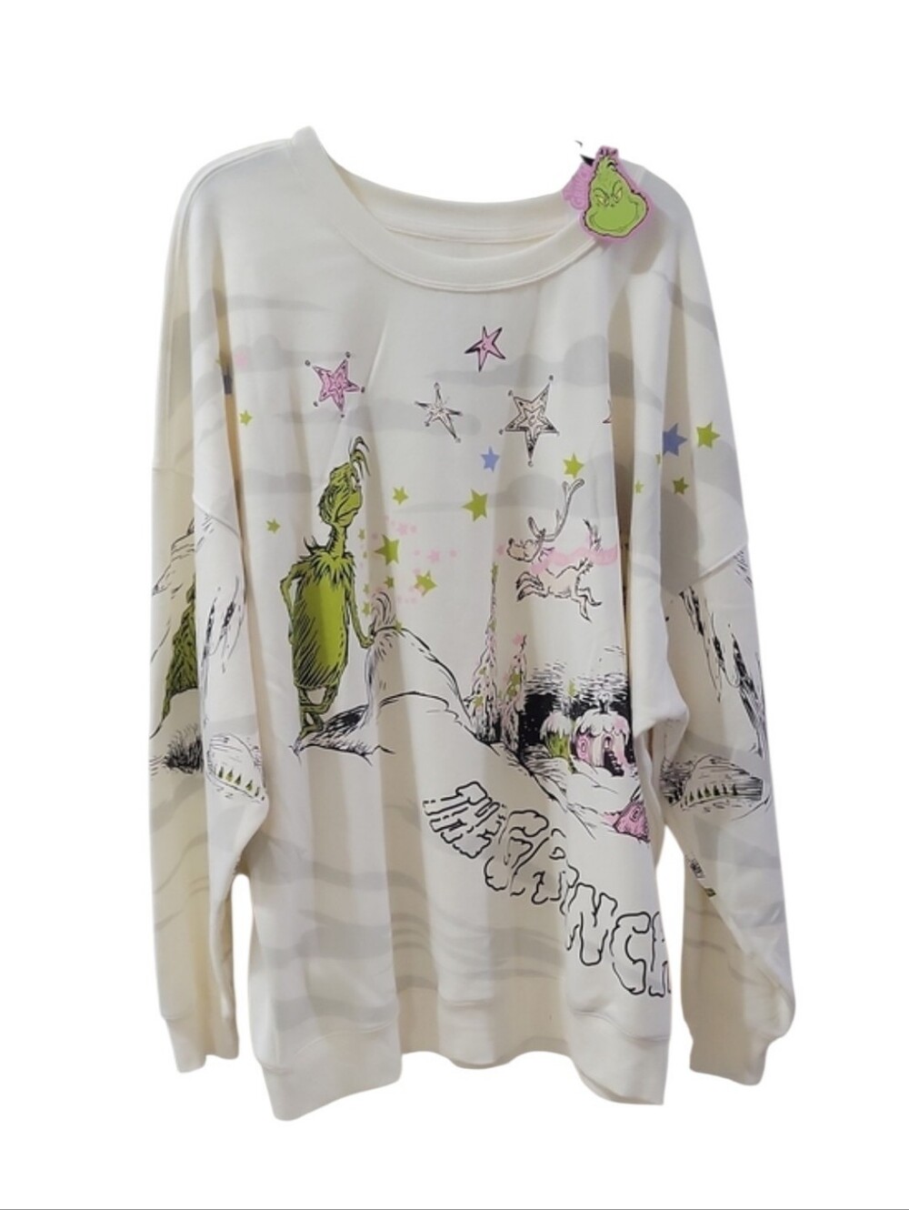 Dr. Seuss The Grinch Holiday Sweatshirt - Picture 2 of 6